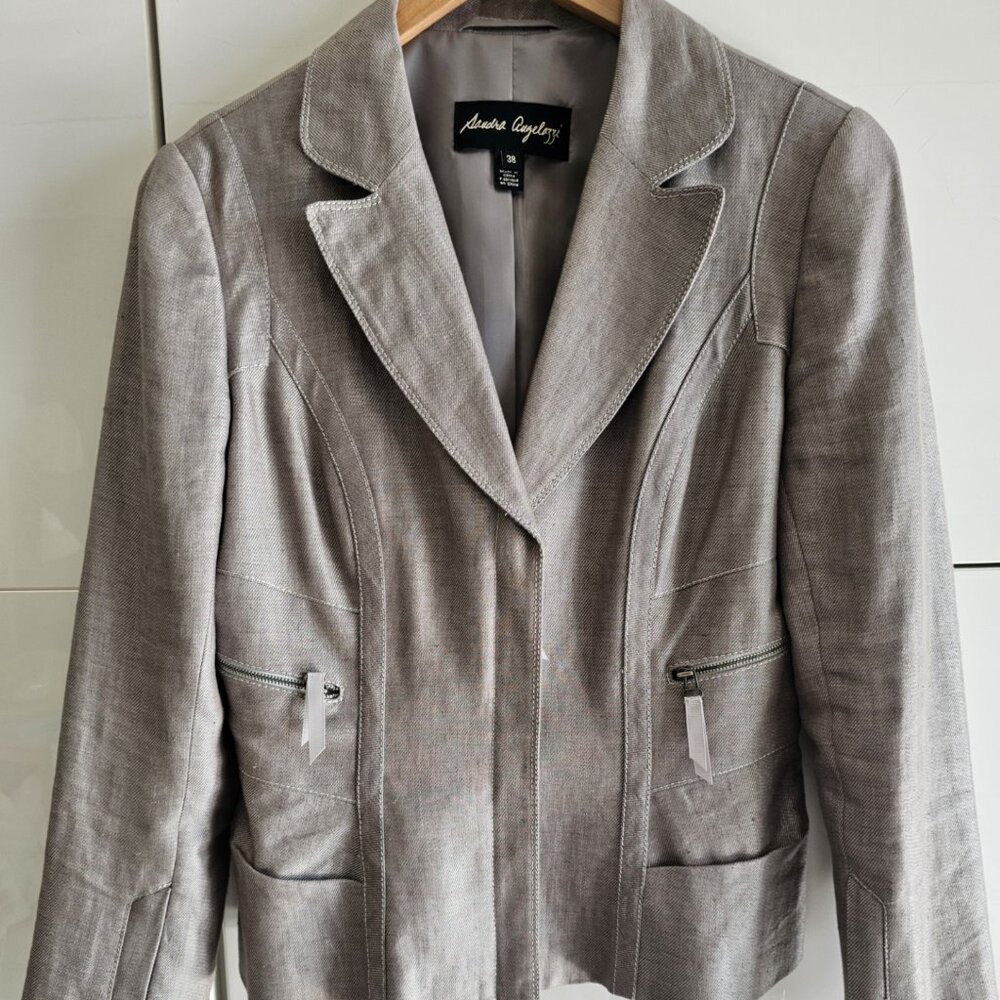 Y2K 00s Sandra Angelozzi Tailored Jacket